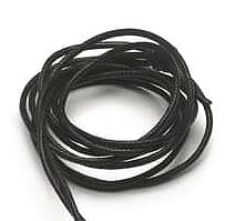 Svart krage 115 cm
