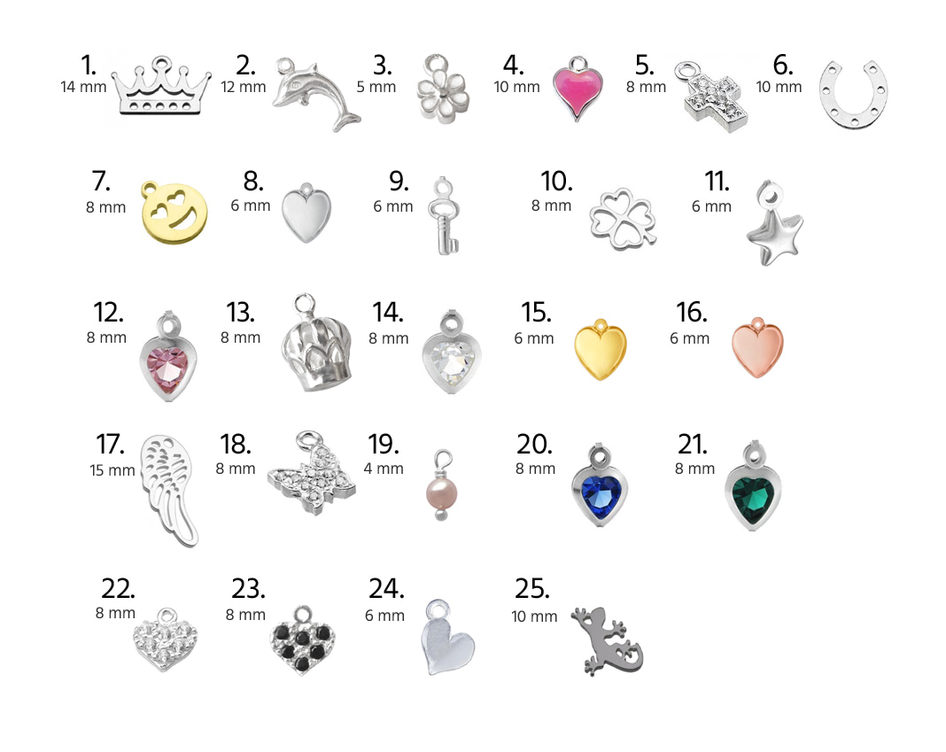 Stjörnumerki Meyja börn - Ryðfrítt stál - 3