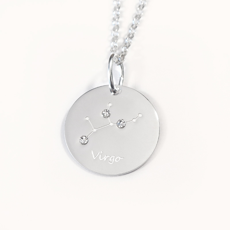 Stjörnumerkis - Börn - Meyja - 925 Silfur