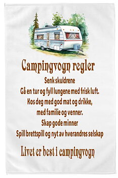 Kjøkkenhåndkle Campingvogn 1