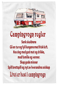 Kjøkkenhåndkle Campingvogn 4