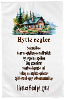 Kjøkkenhåndkle  Hytte 5