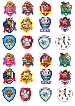 Små cupcaks Paw Patrol 1