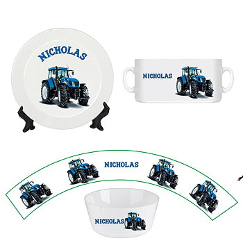  Barnservice Blå Traktor