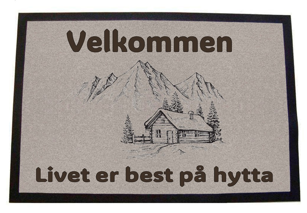 Dørmatte Hytta  2