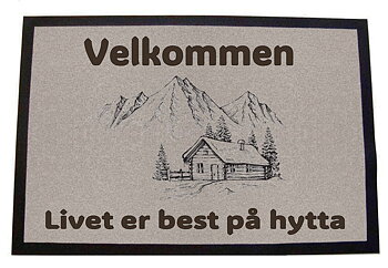 Dørmatte Hytta  2