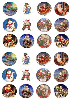 Små cupcaks  Jul 2