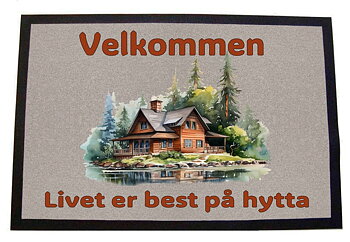 Dørmatte Hytta  3