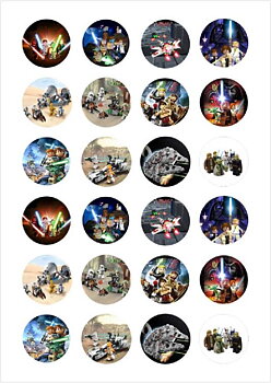 Små cupcaks Lego StarWars