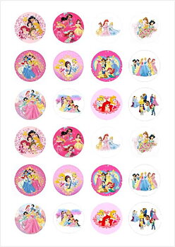 Små cupcaks Prinsesser
