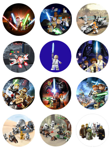 Cupcaks Lego Star Wars
