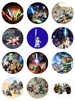 Cupcaks Lego Star Wars