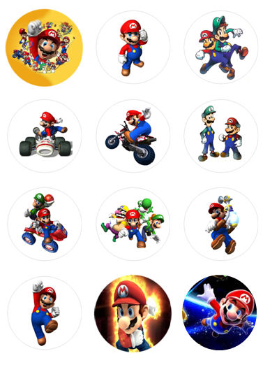 Cupcaks Super Mario