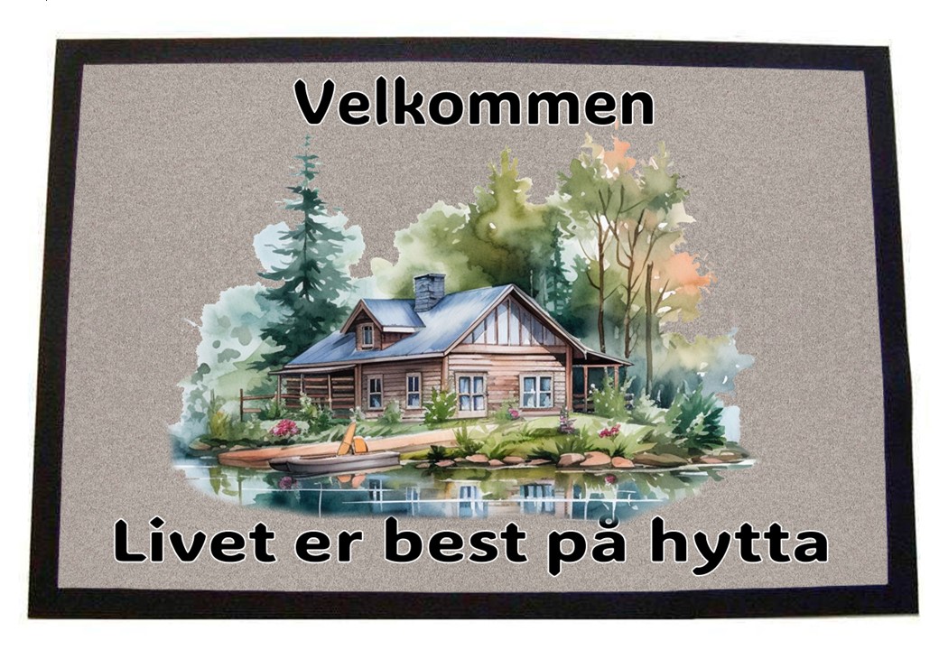 Dørmatte Hytta  4