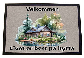 Dørmatte Hytta  4