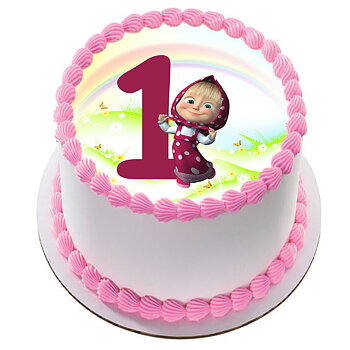 Kakebilde Mascha  1 år