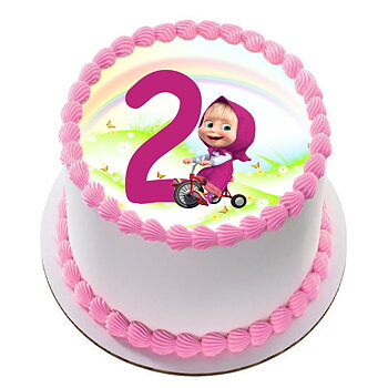 Kakebilde Mascha  2 år