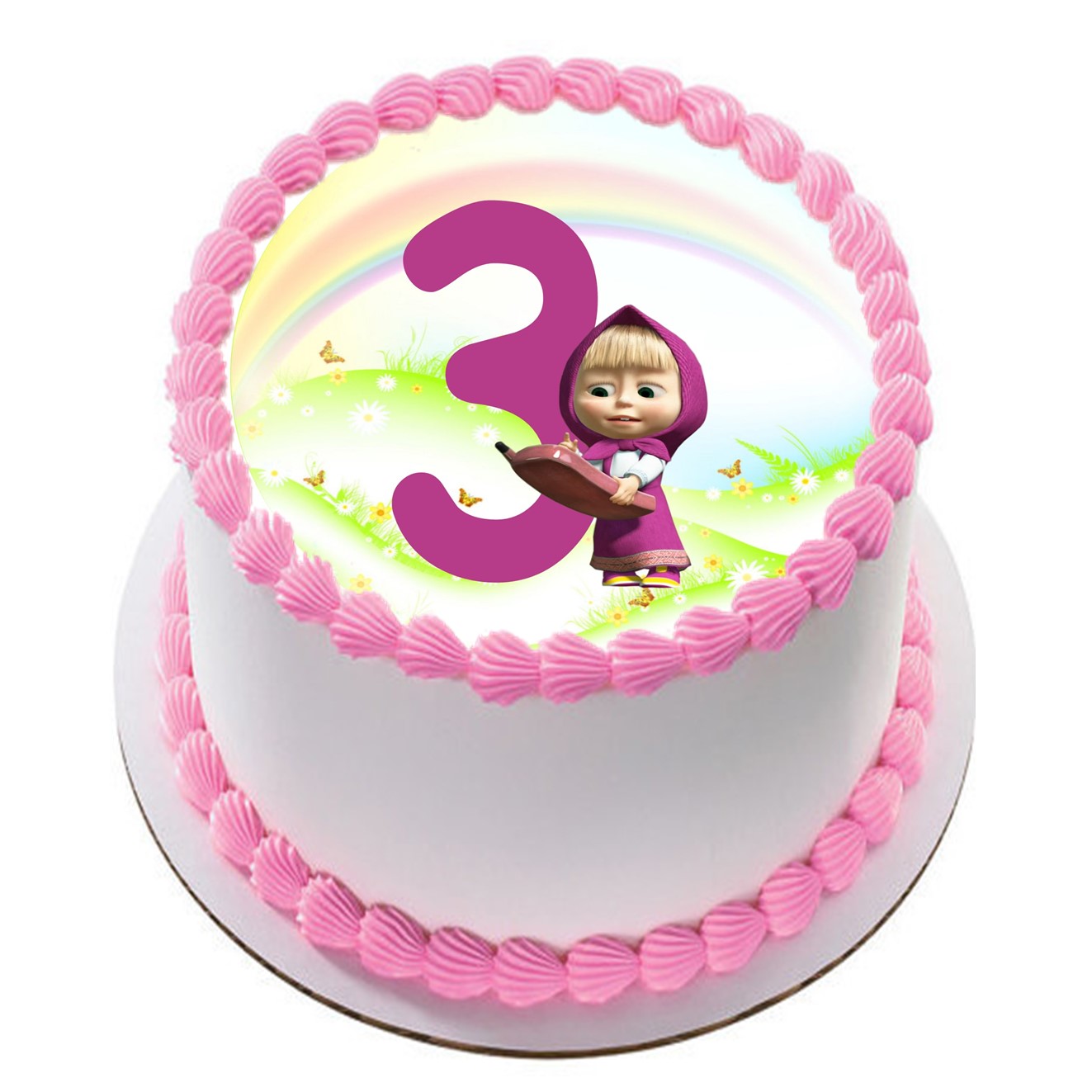 Kakebilde Mascha  3 år