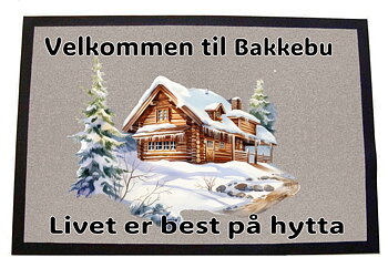 Dørmatte Hytta  6