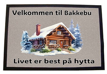 Dørmatte Hytta  7