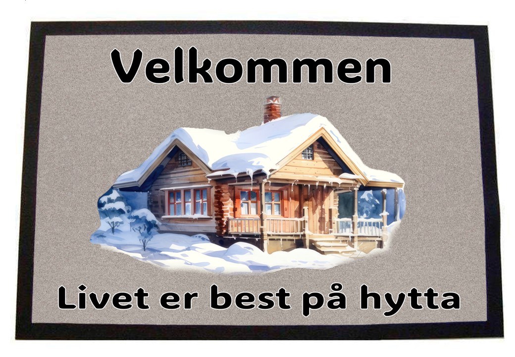 Dørmatte Hytta  8