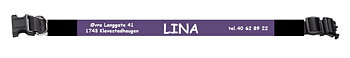 Halsbånd  Lilla