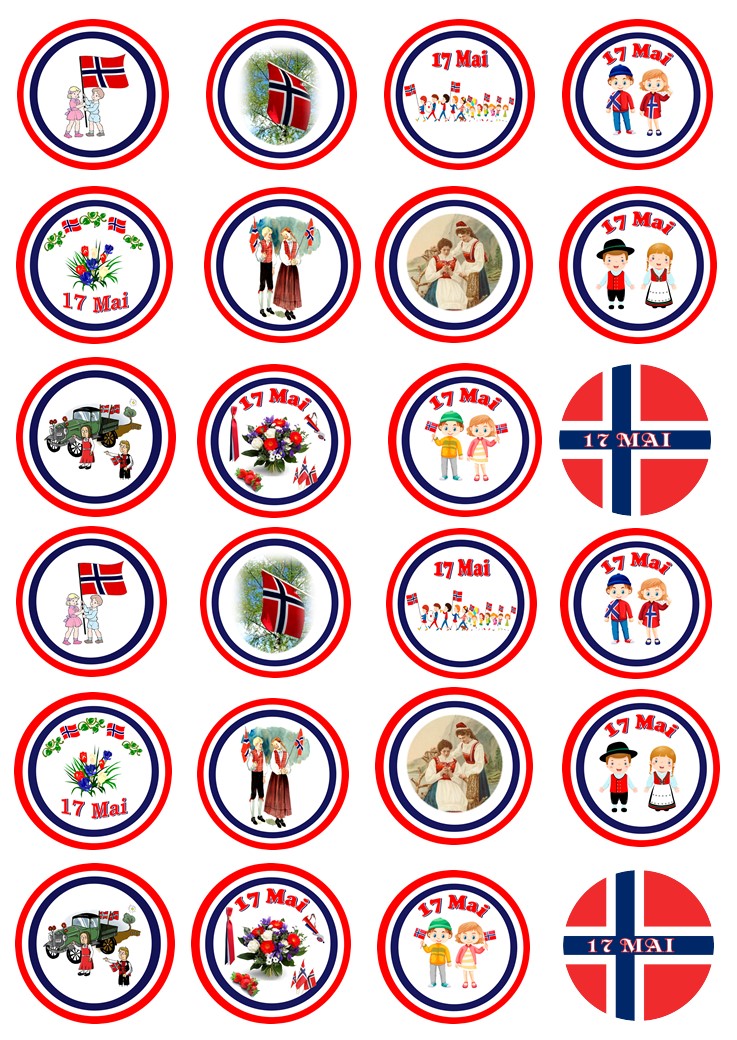 Små cupcaks  17 mai