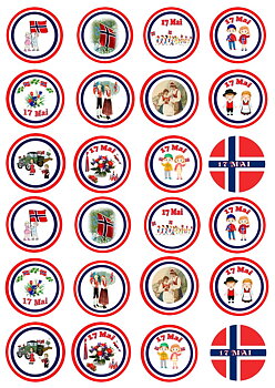 Små cupcaks  17 mai