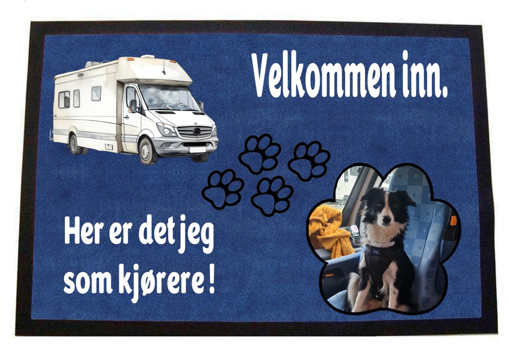 Dørmatte  fritid  eget motiv  1
