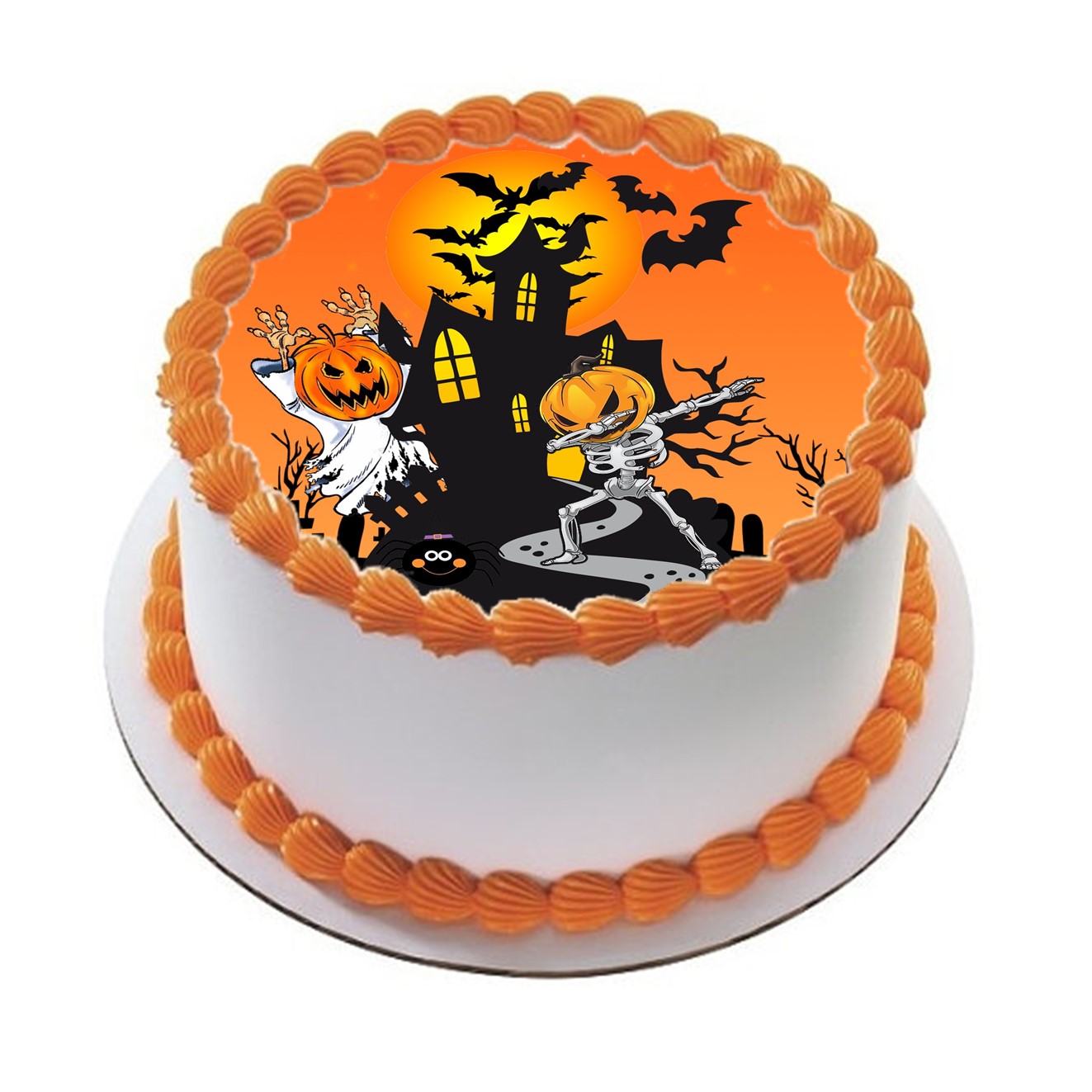 Kakebilde Halloween 8 R