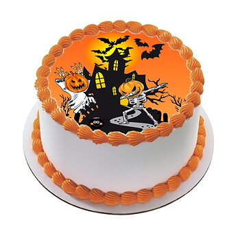 Kakebilde Halloween 8 R