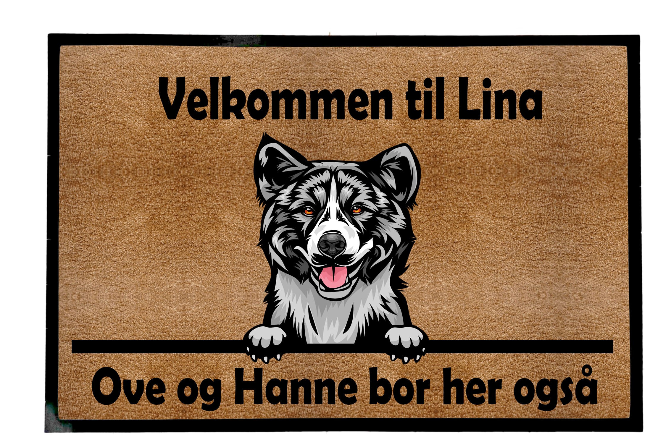 Dørmatte Akita 1