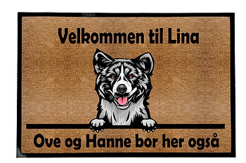 Dørmatte Akita 1