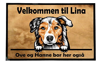 Dørmatte Australian Shepherd 2