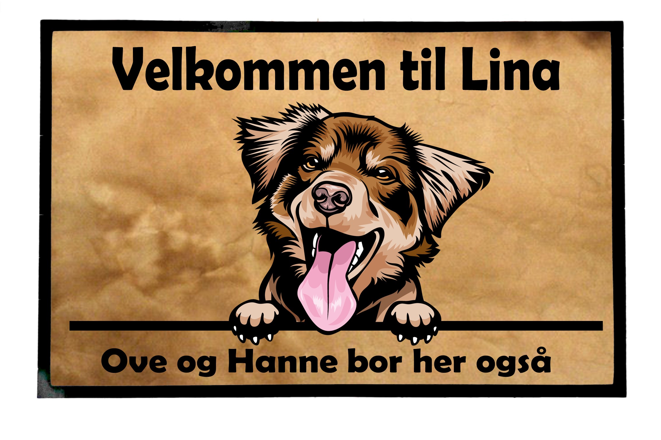 Dørmatte Australian Shepherd 3