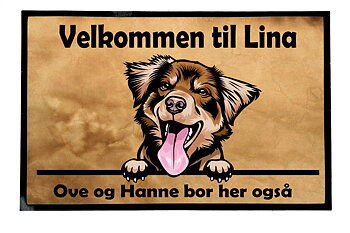 Dørmatte Australian Shepherd 3