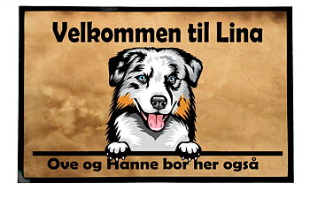 Dørmatte Australian Shepherd 4