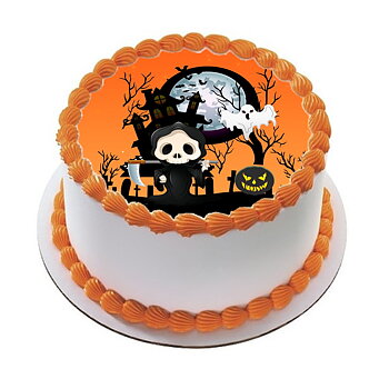 Kakebilde Halloween 7 R