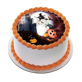 Kakebilde Halloween 10 R