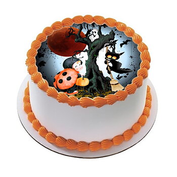 Kakebilde Halloween 18 R