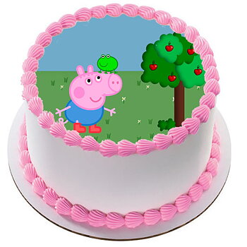 Kakebilde Peppa Gris 8 R