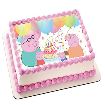 Kakebilde Peppa Gris 13