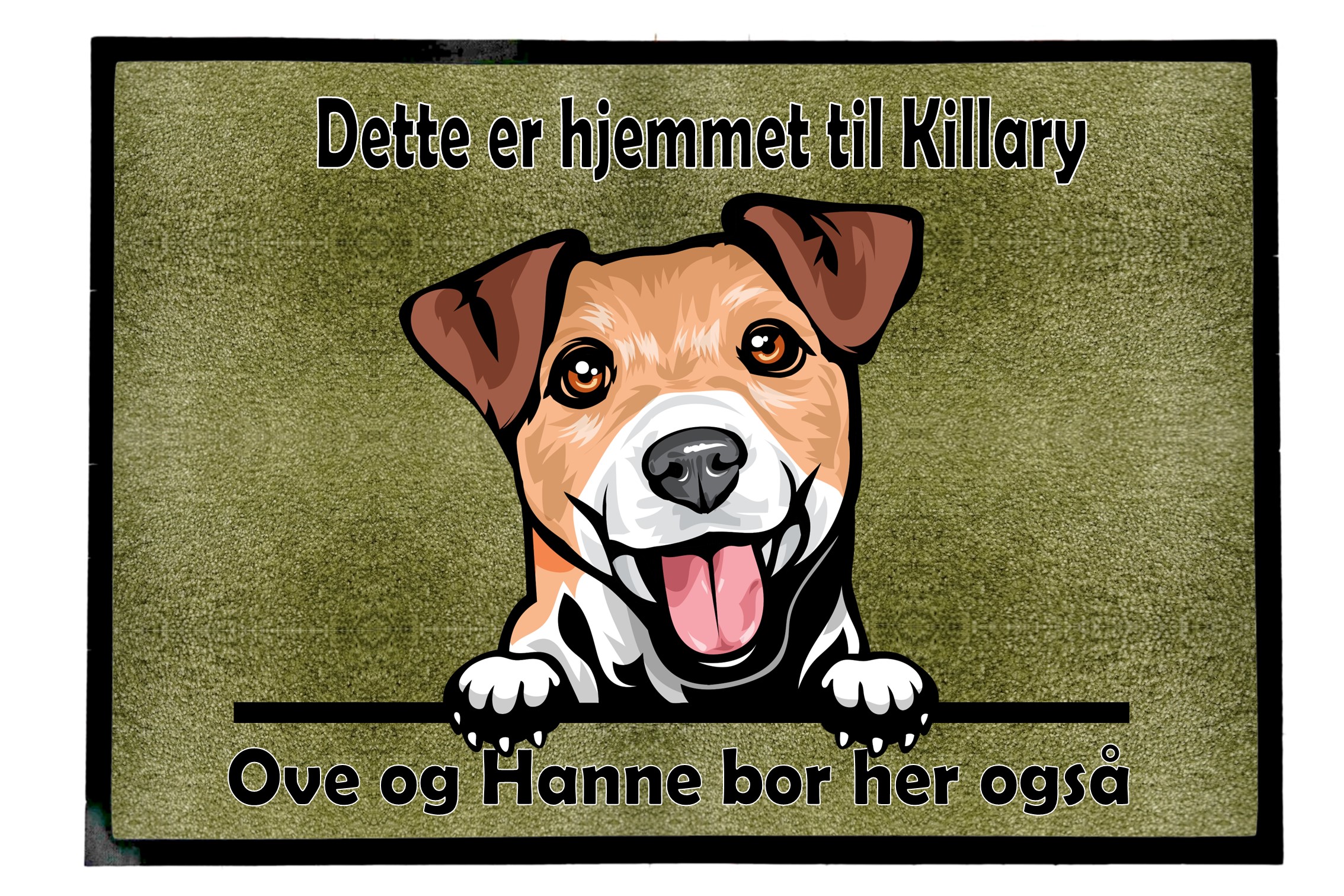 Dørmatte Jack Russell Terrier 1