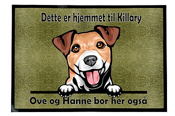Dørmatte Jack Russell Terrier 1