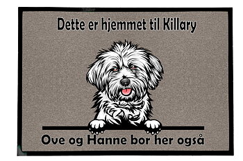 Dørmatte Lhasa Apso 1 