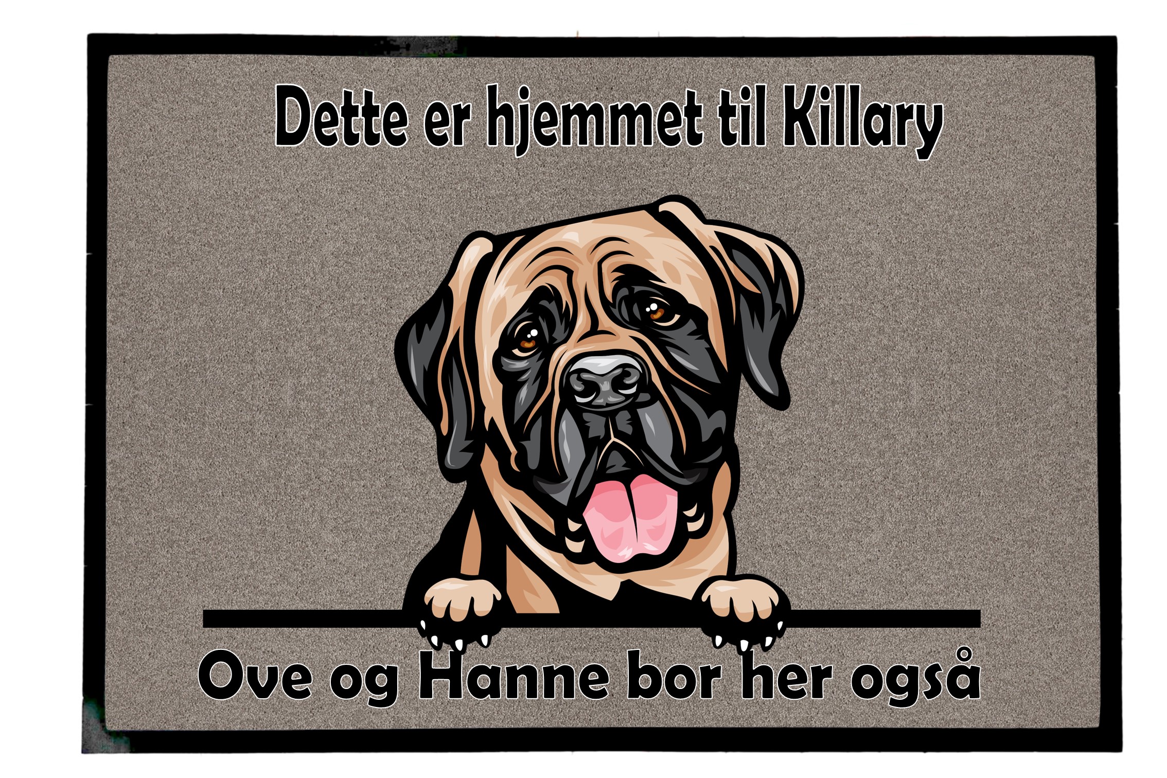 Dørmatte Mastiff 2