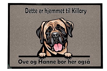 Dørmatte Mastiff 2