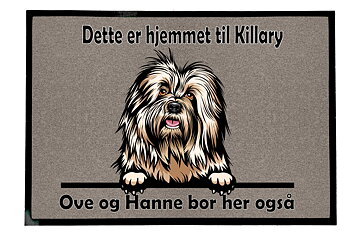 Dørmatte Old English Sheepdog 1