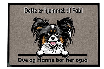 Dørmatte Papillion 1  