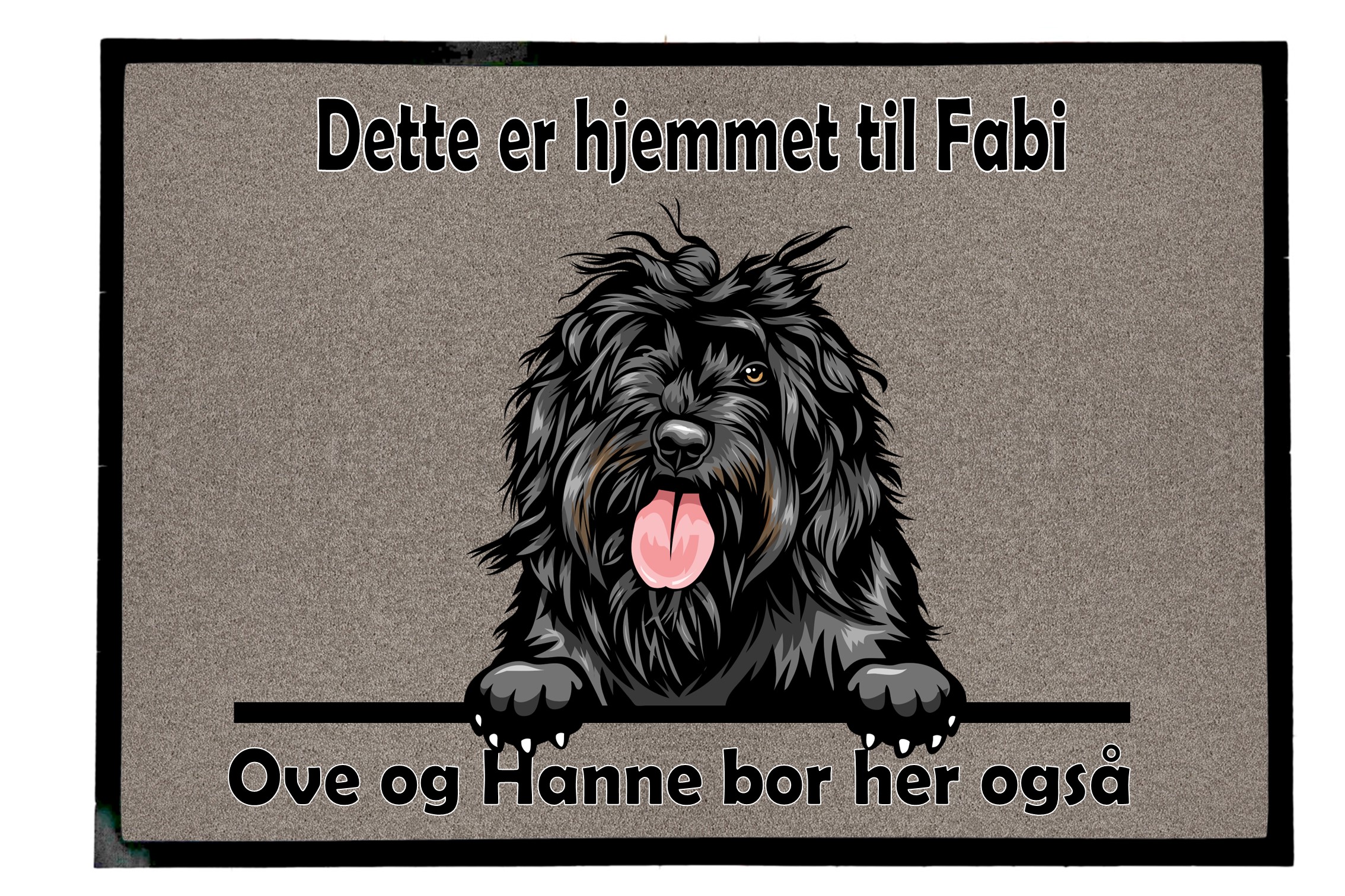 Dørmatte Portugisisk vannhund 1 